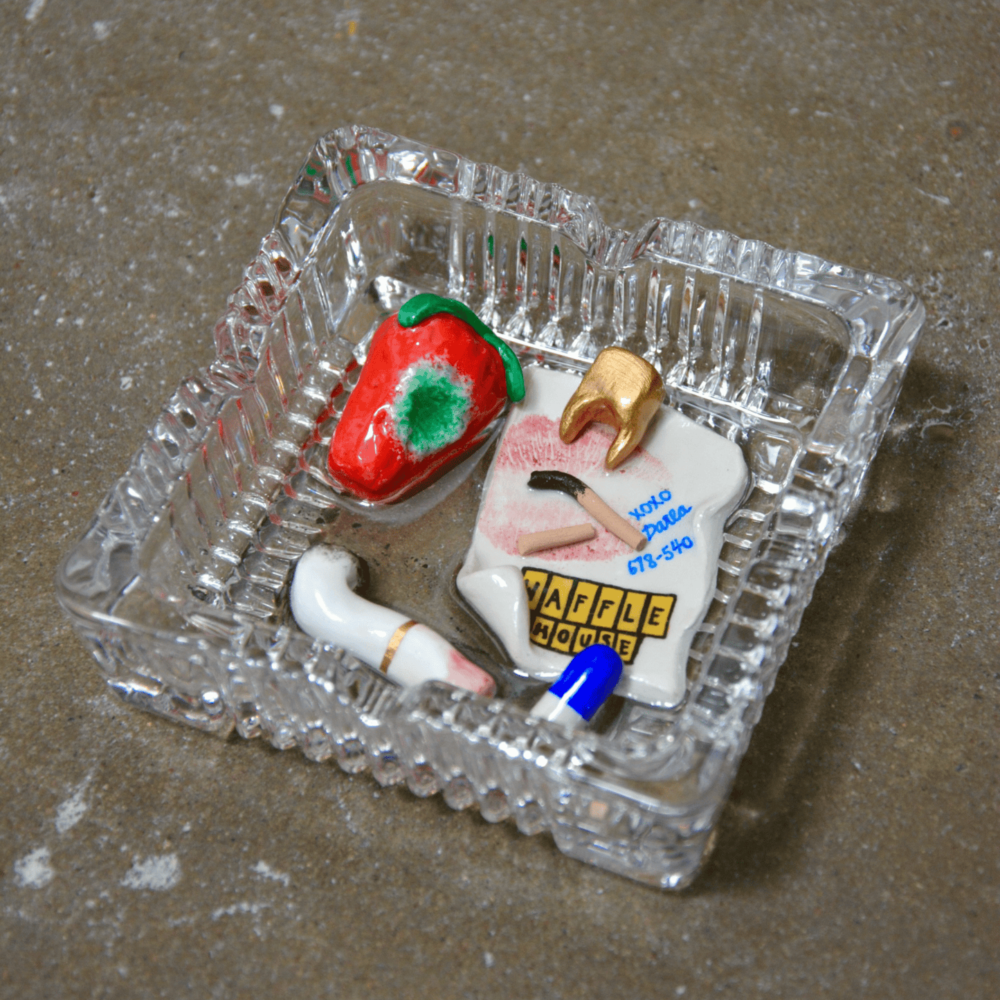 DINER SCRAPS ASHTRAY - House of Savage