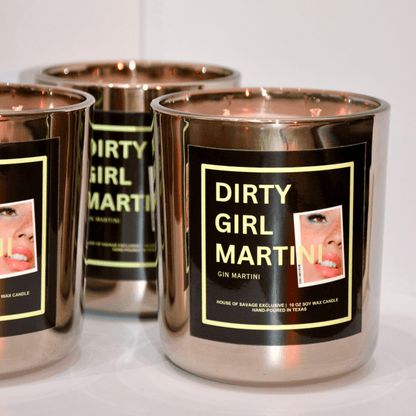 DIRTY GIRL MARTINI CANDLE - House of Savage