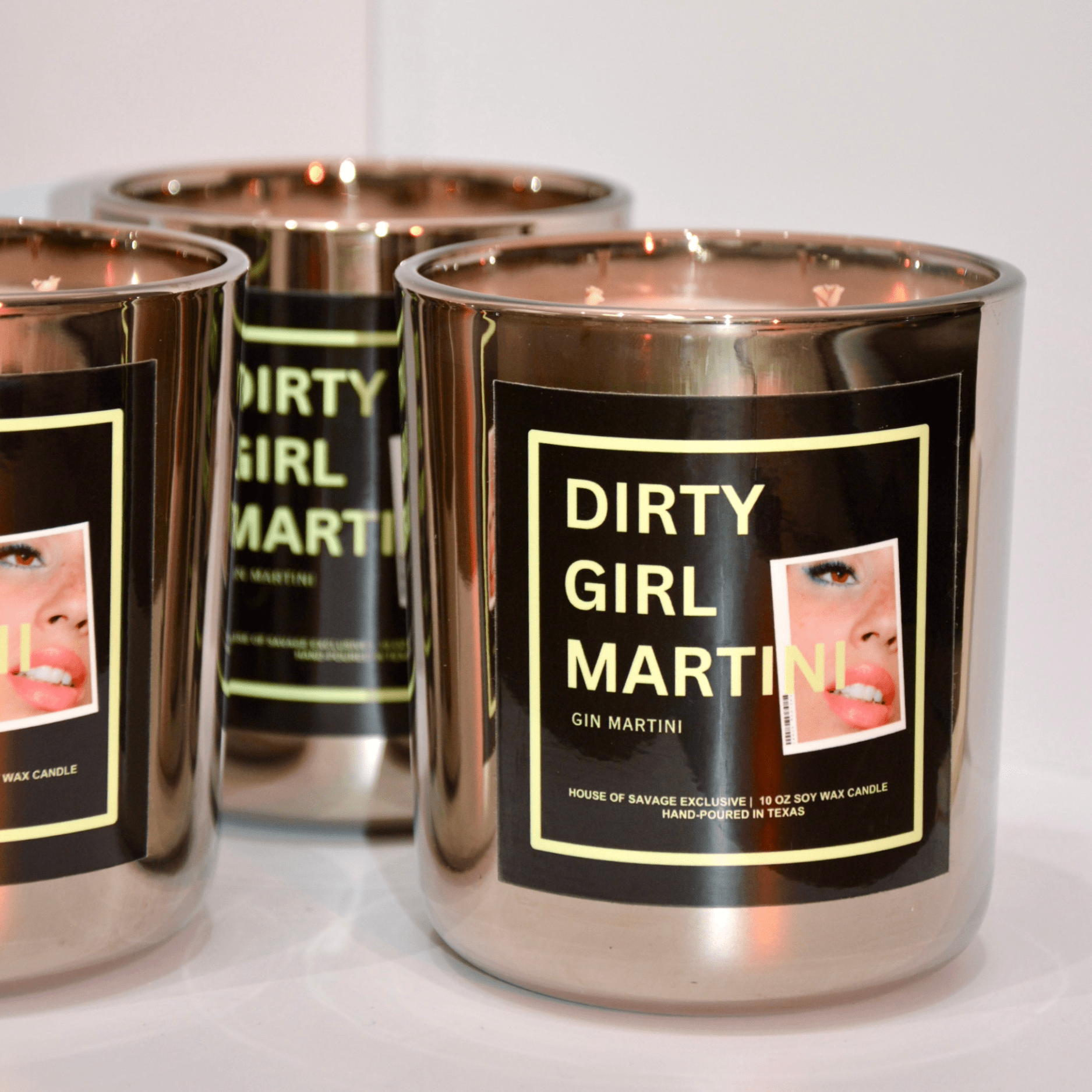 DIRTY GIRL MARTINI CANDLE - House of Savage