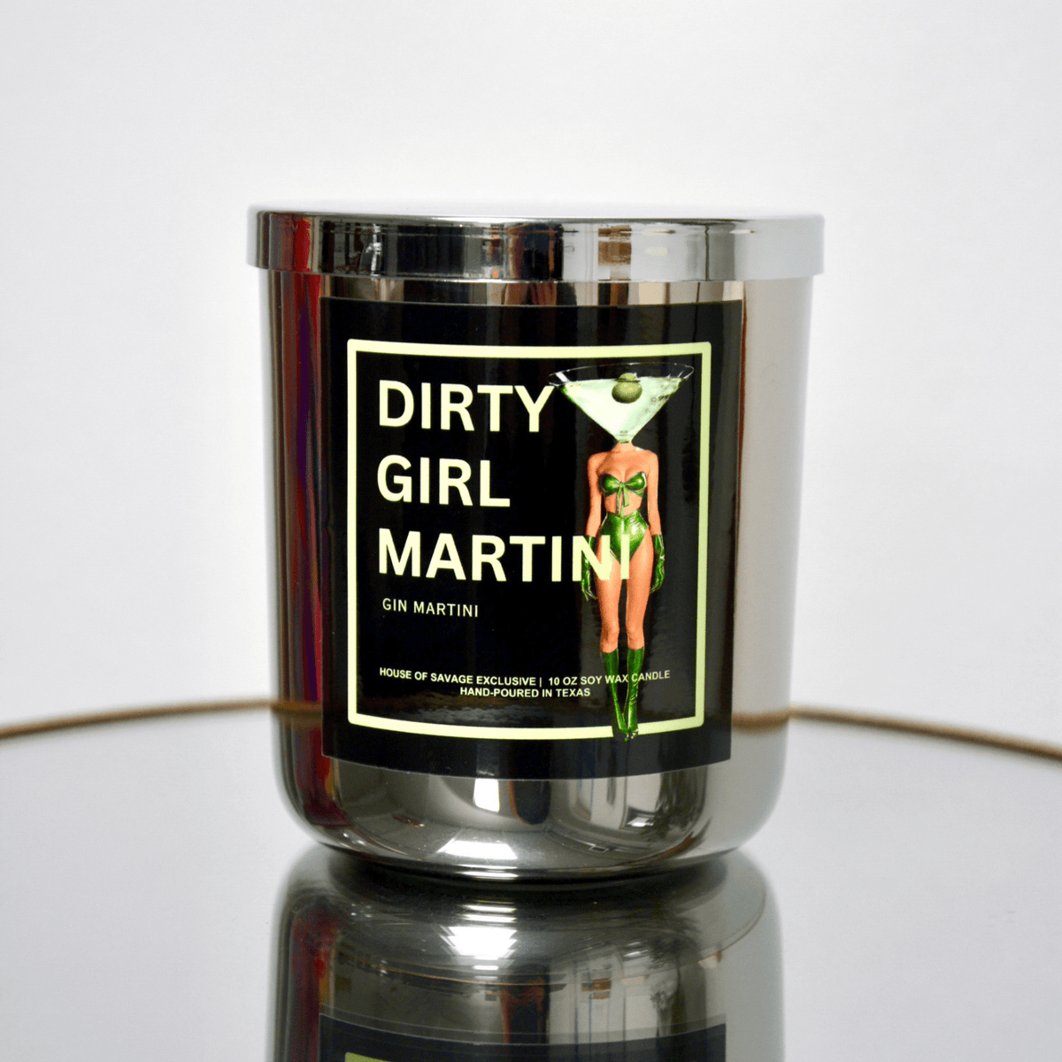 DIRTY GIRL MARTINI CANDLE - House of Savage