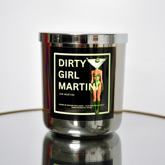DIRTY GIRL MARTINI CANDLE - House of Savage