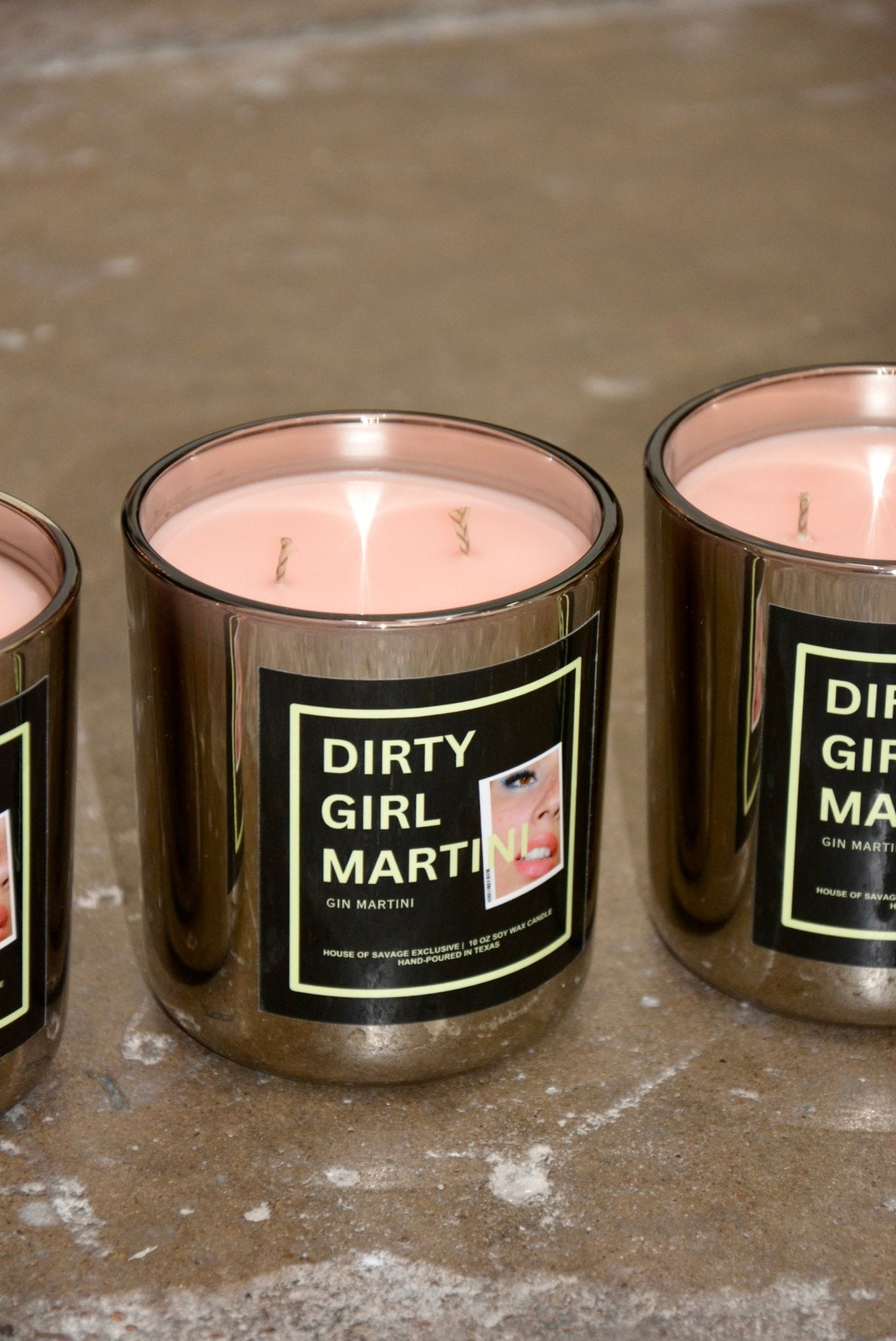 DIRTY GIRL MARTINI CANDLE - House of Savage
