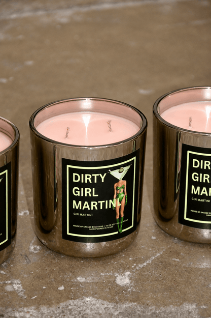 DIRTY GIRL MARTINI CANDLE - House of Savage