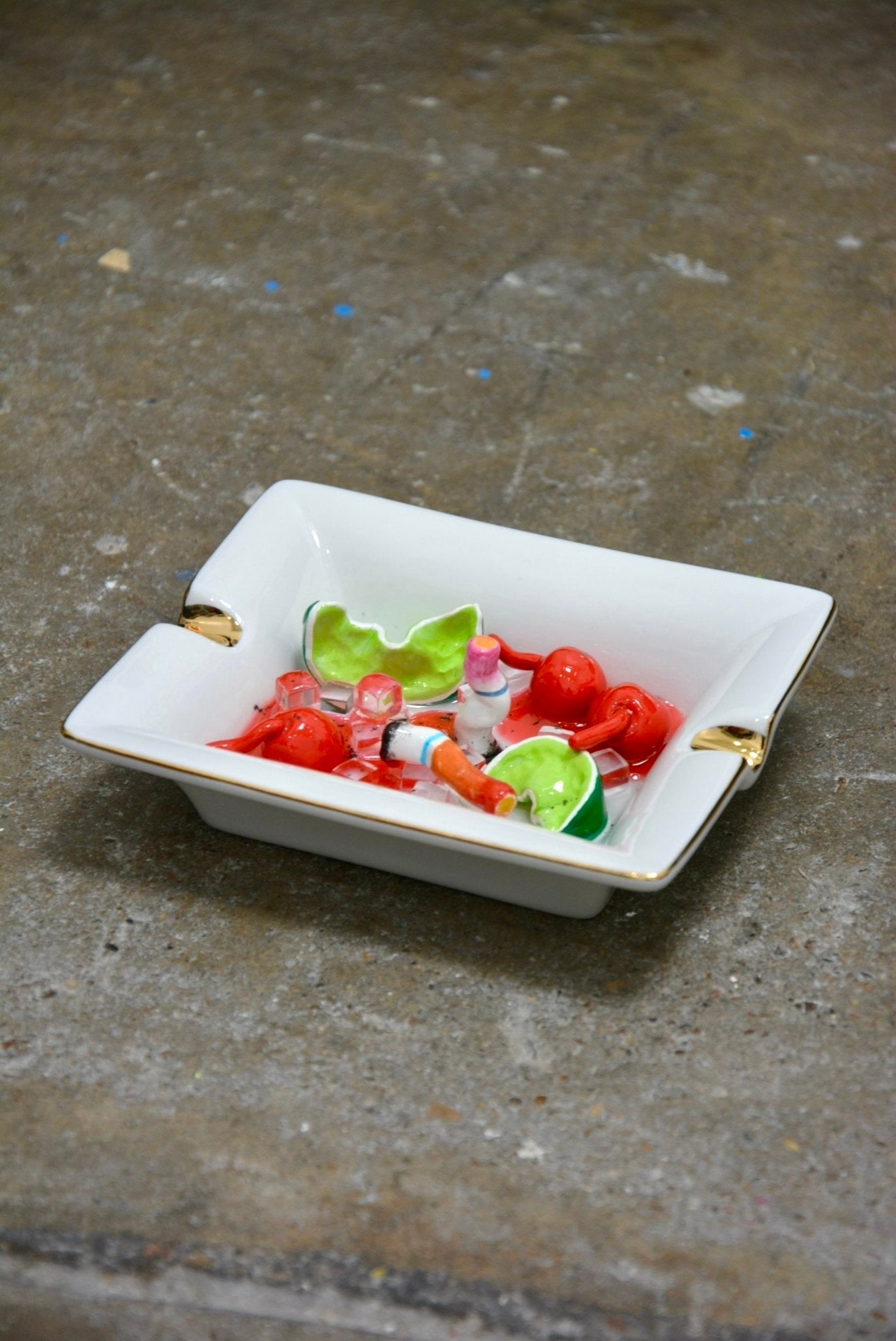 DRIVE - IN CHERRY LIMEADE ASHTRAY - House of Savage