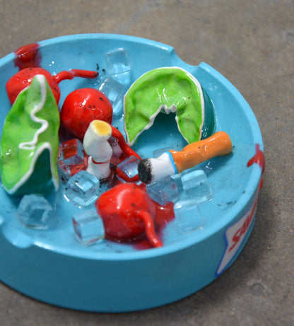 DRIVE-IN CHERRY LIMEADE ASHTRAY - House of Savage