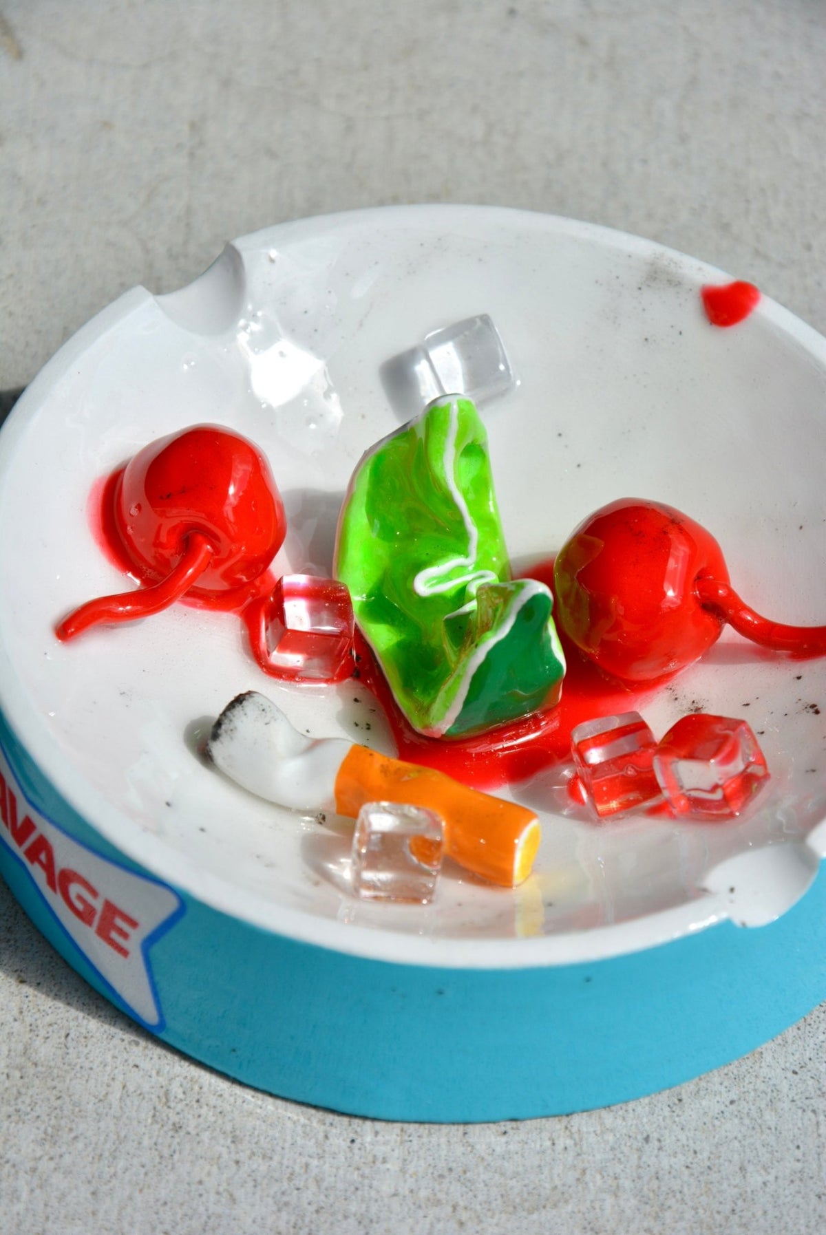DRIVE-IN CHERRY LIMEADE ASHTRAY - House of Savage