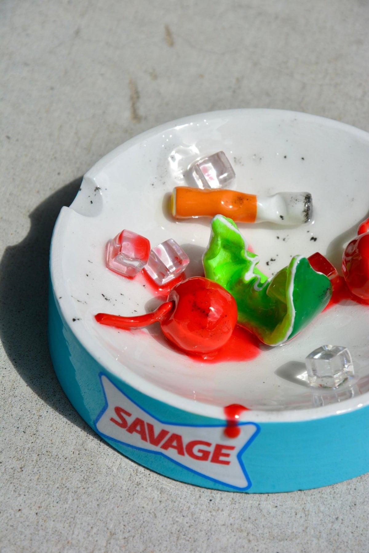 DRIVE-IN CHERRY LIMEADE ASHTRAY - House of Savage