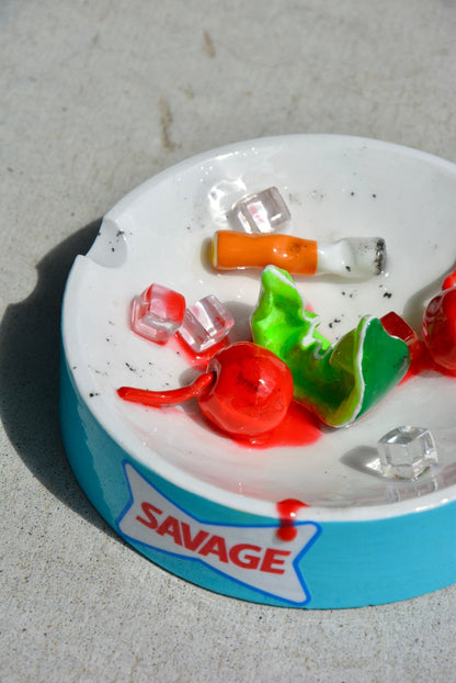 DRIVE-IN CHERRY LIMEADE ASHTRAY - House of Savage
