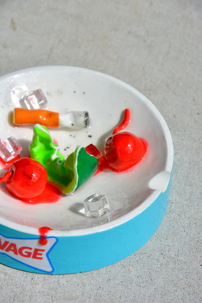 DRIVE-IN CHERRY LIMEADE ASHTRAY - House of Savage