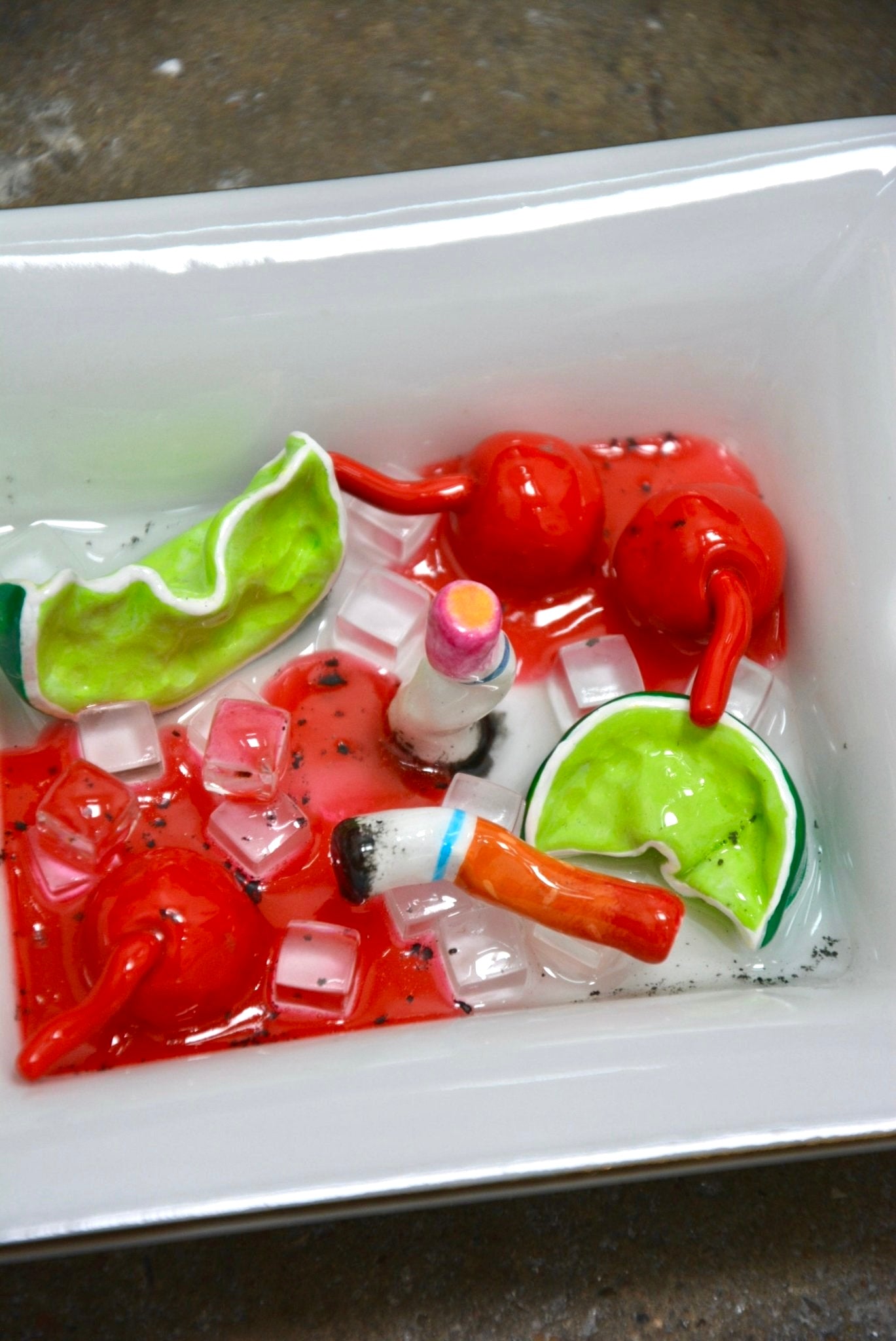 DRIVE - IN CHERRY LIMEADE ASHTRAY - House of Savage