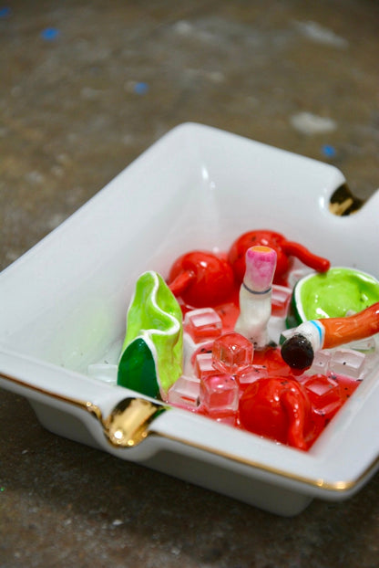 DRIVE - IN CHERRY LIMEADE ASHTRAY - House of Savage