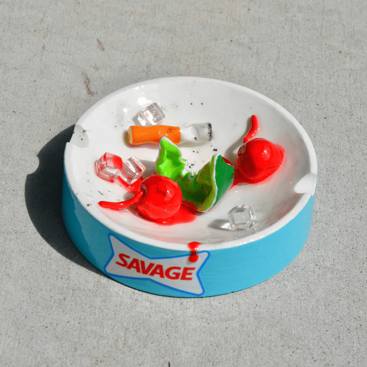 DRIVE-IN CHERRY LIMEADE ASHTRAY - House of Savage