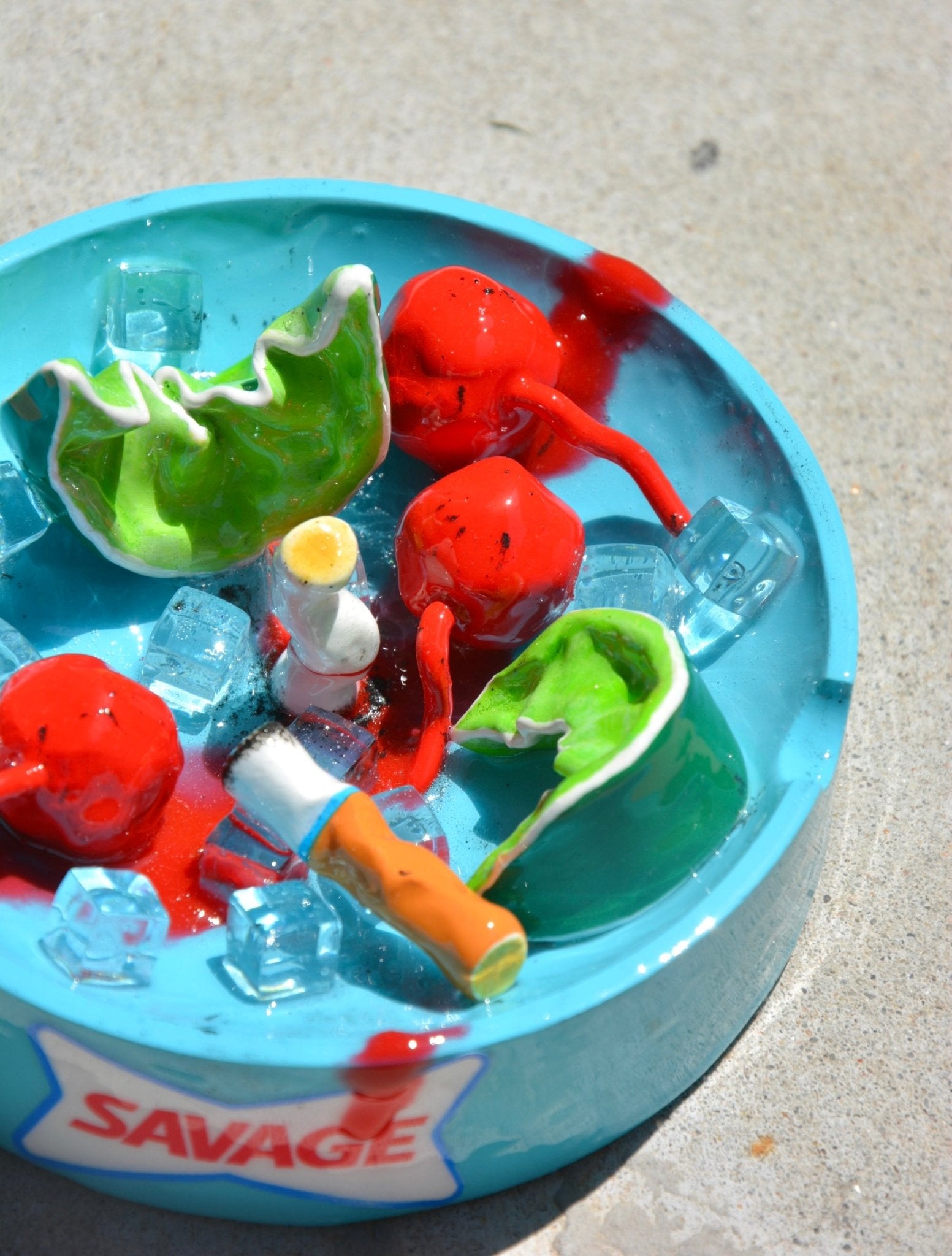 DRIVE-IN CHERRY LIMEADE ASHTRAY - House of Savage