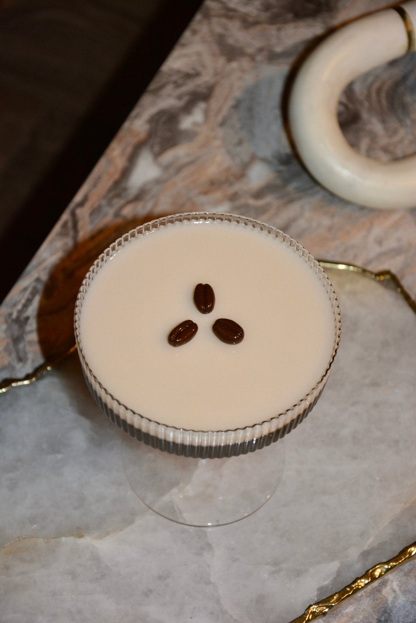 FAUX ESPRESSO MARTINI DECOR - House of Savage