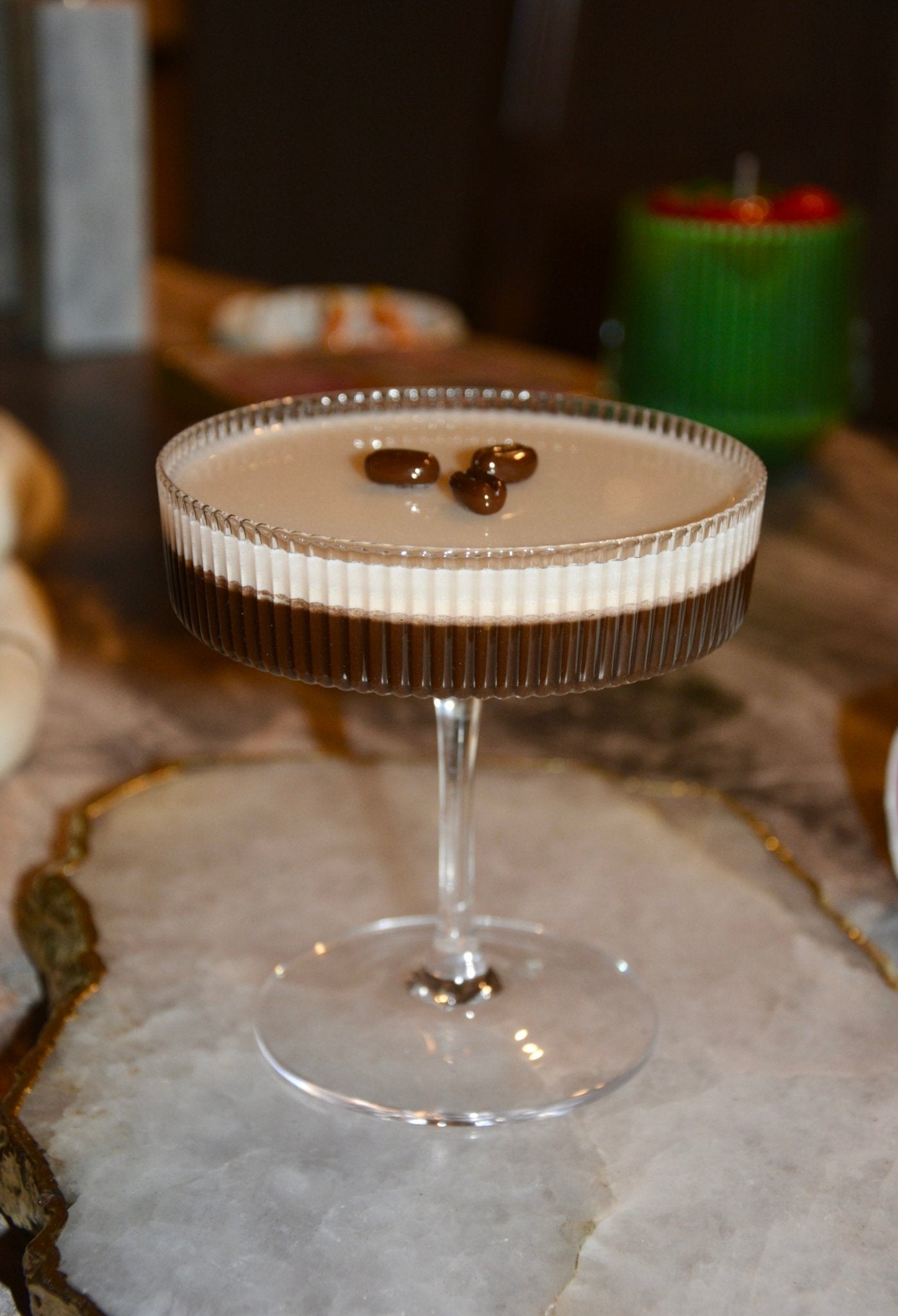 FAUX ESPRESSO MARTINI DECOR - House of Savage