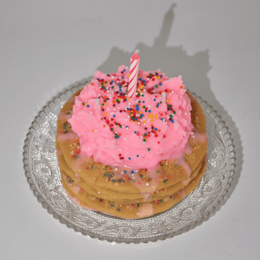 FUNFETTI STRAWBERRY MILK PANCAKE CANDLE - House of Savage