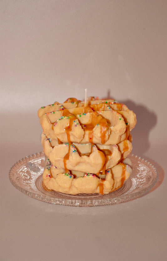 FUNFETTI WAFFLE STACK CANDLE - House of Savage