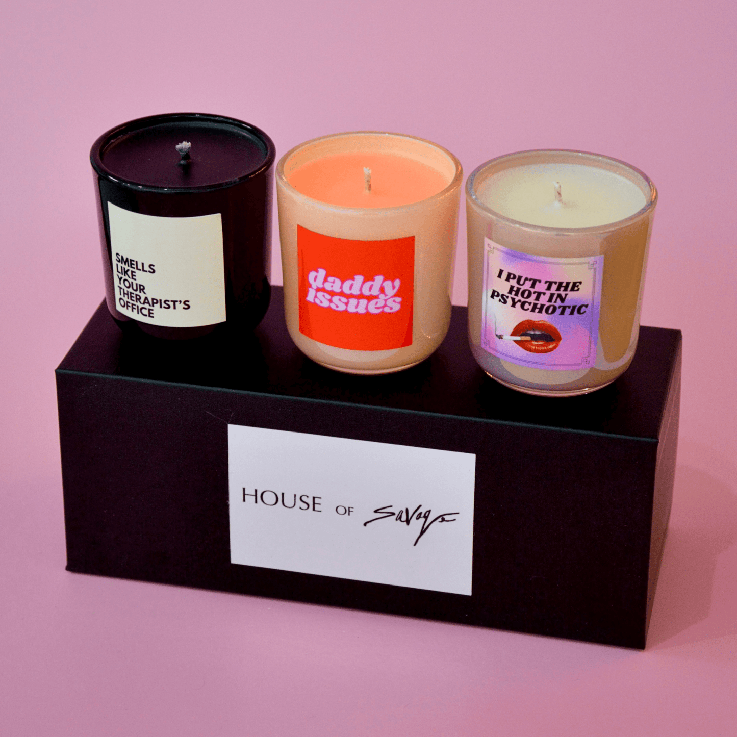 HOT & UNWELL MINI CANDLE SET - House of Savage