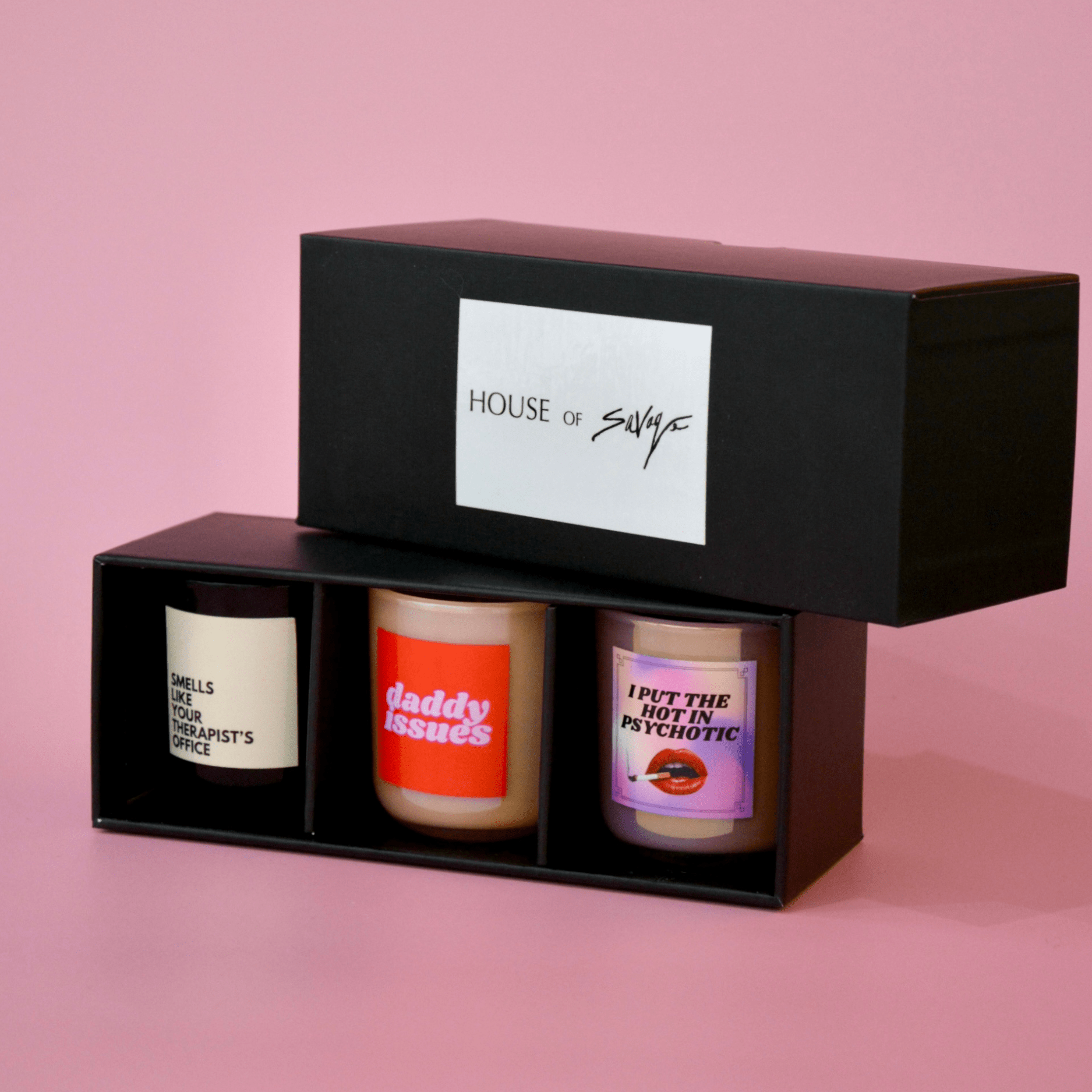 HOT & UNWELL MINI CANDLE SET - House of Savage
