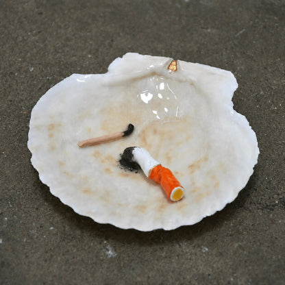 MATCH MADE IN SHELL ASHTRAY - House of Savage