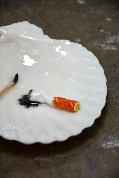 MATCH MADE IN SHELL ASHTRAY - House of Savage