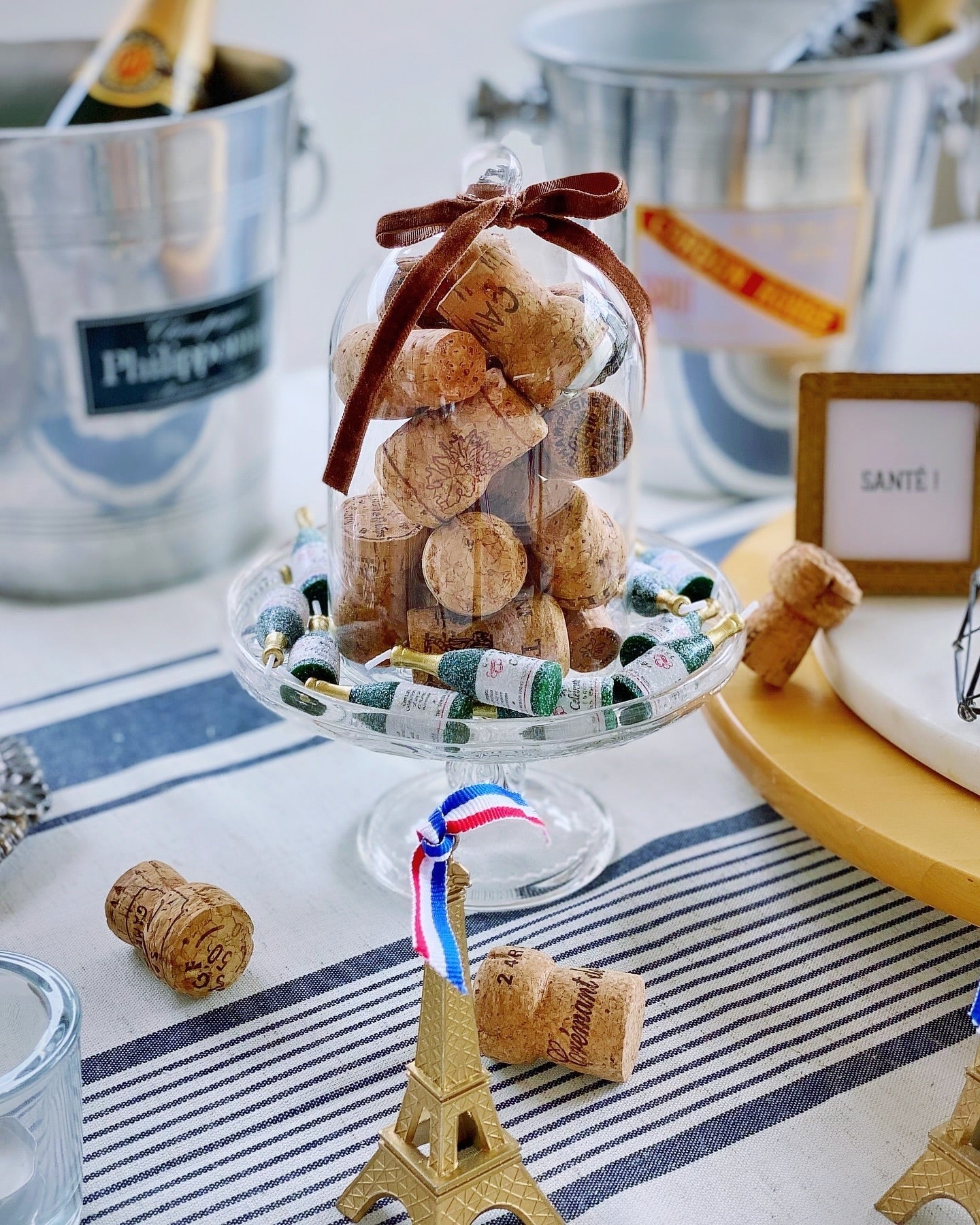 mini FIZZY CHAMPAGNE CANDLES - SET OF 12 - House of Savage