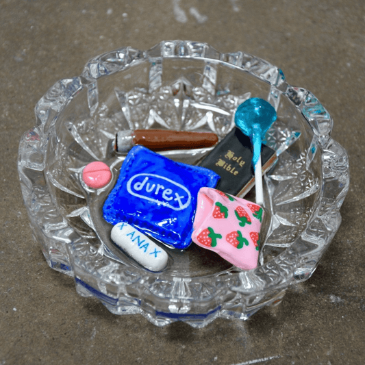 mini FORGIVE ME FATHER, FOR I HAVE SINNED ASHTRAY - House of Savage
