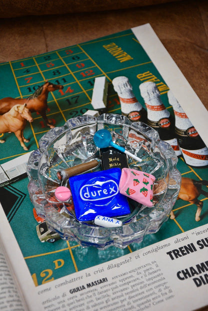 mini FORGIVE ME FATHER, FOR I HAVE SINNED ASHTRAY - House of Savage