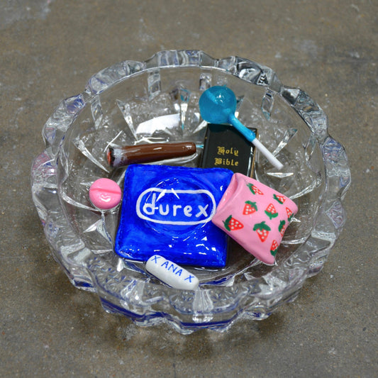 mini FORGIVE ME FATHER, FOR I HAVE SINNED ASHTRAY - House of Savage