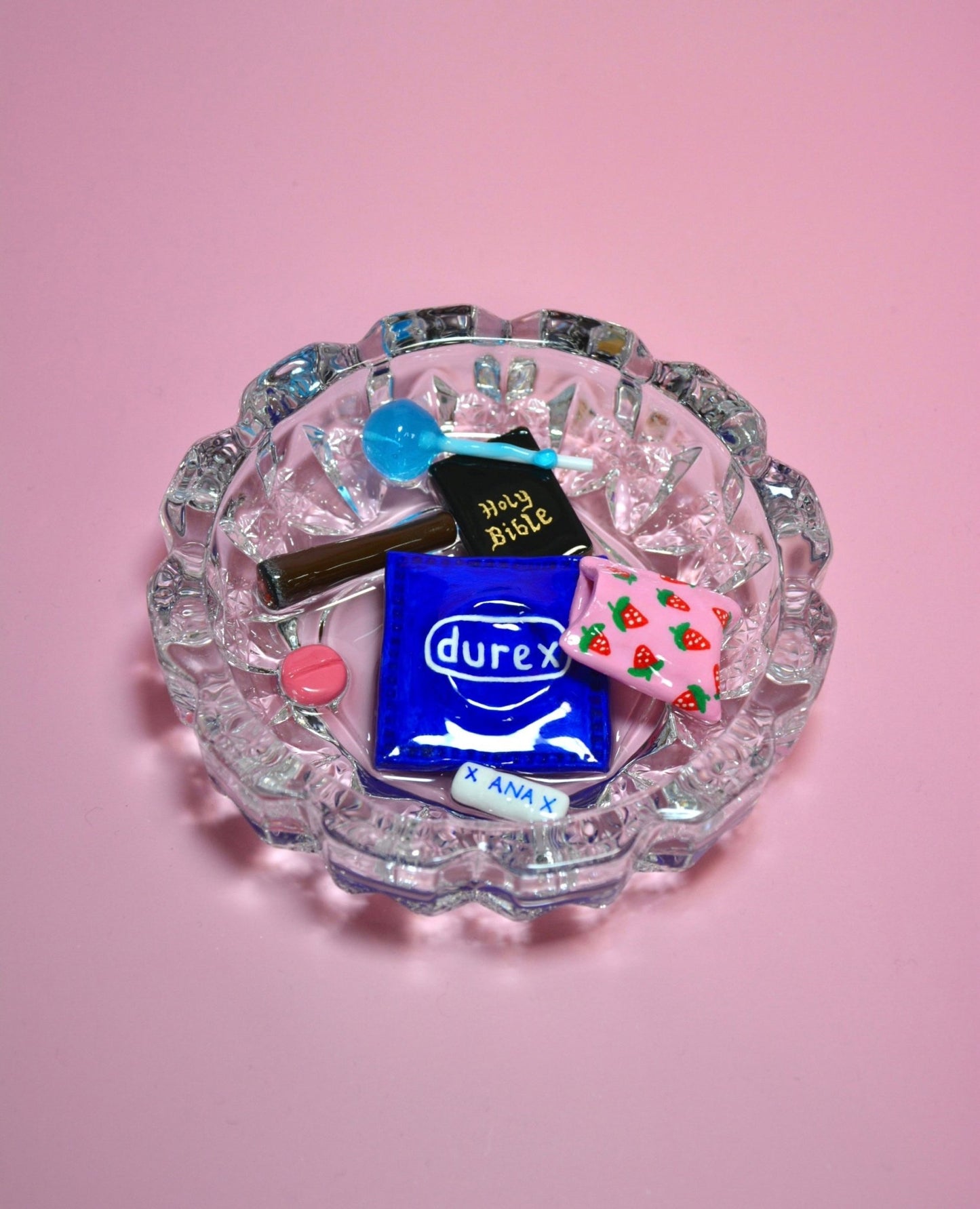 mini FORGIVE ME FATHER, FOR I HAVE SINNED ASHTRAY - House of Savage