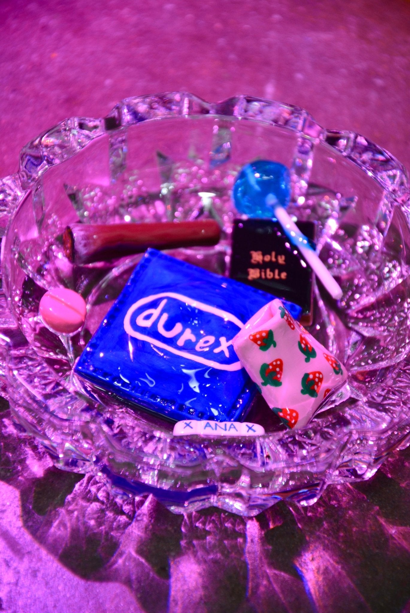 mini FORGIVE ME FATHER, FOR I HAVE SINNED ASHTRAY - House of Savage