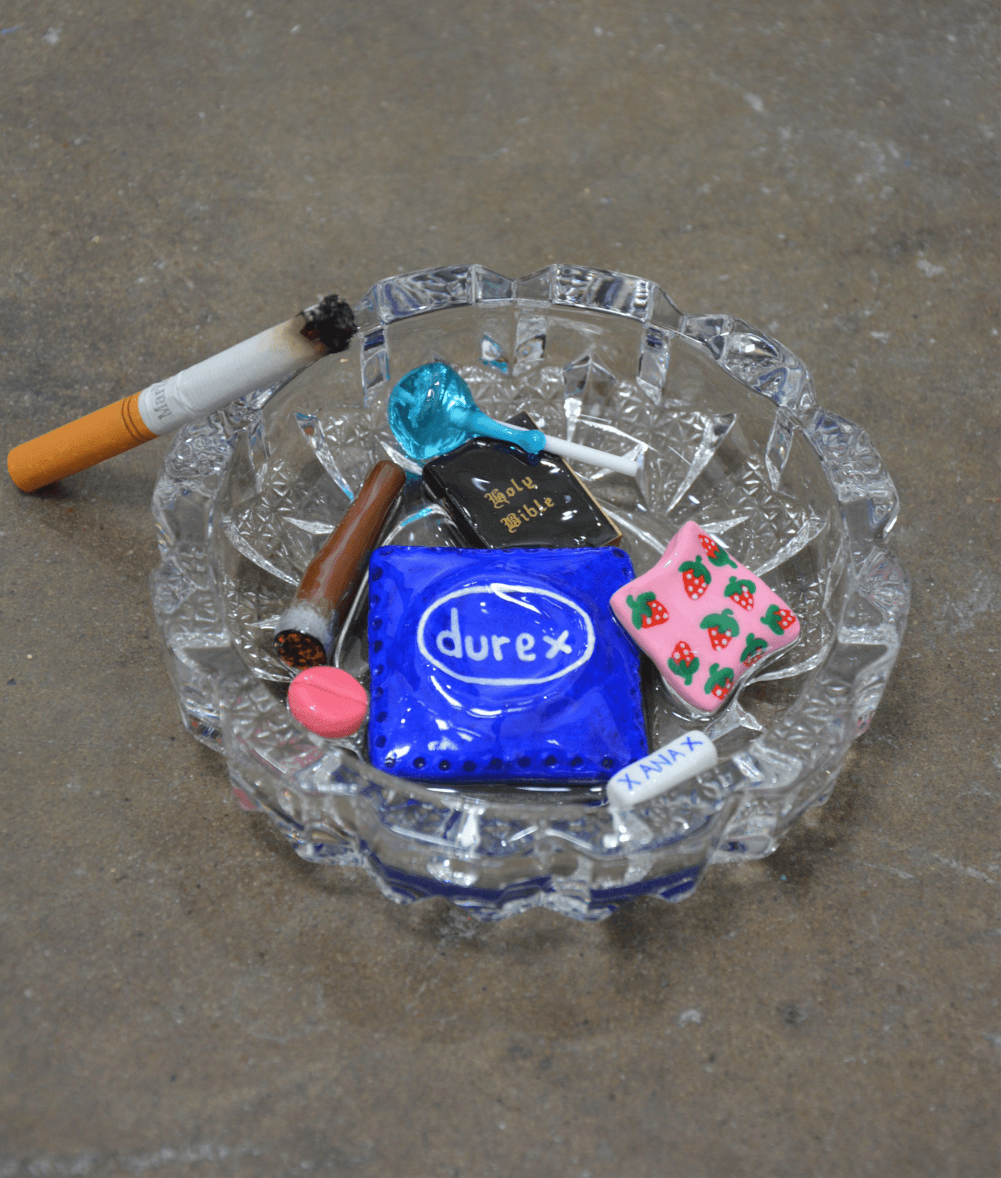 mini FORGIVE ME FATHER, FOR I HAVE SINNED ASHTRAY - House of Savage