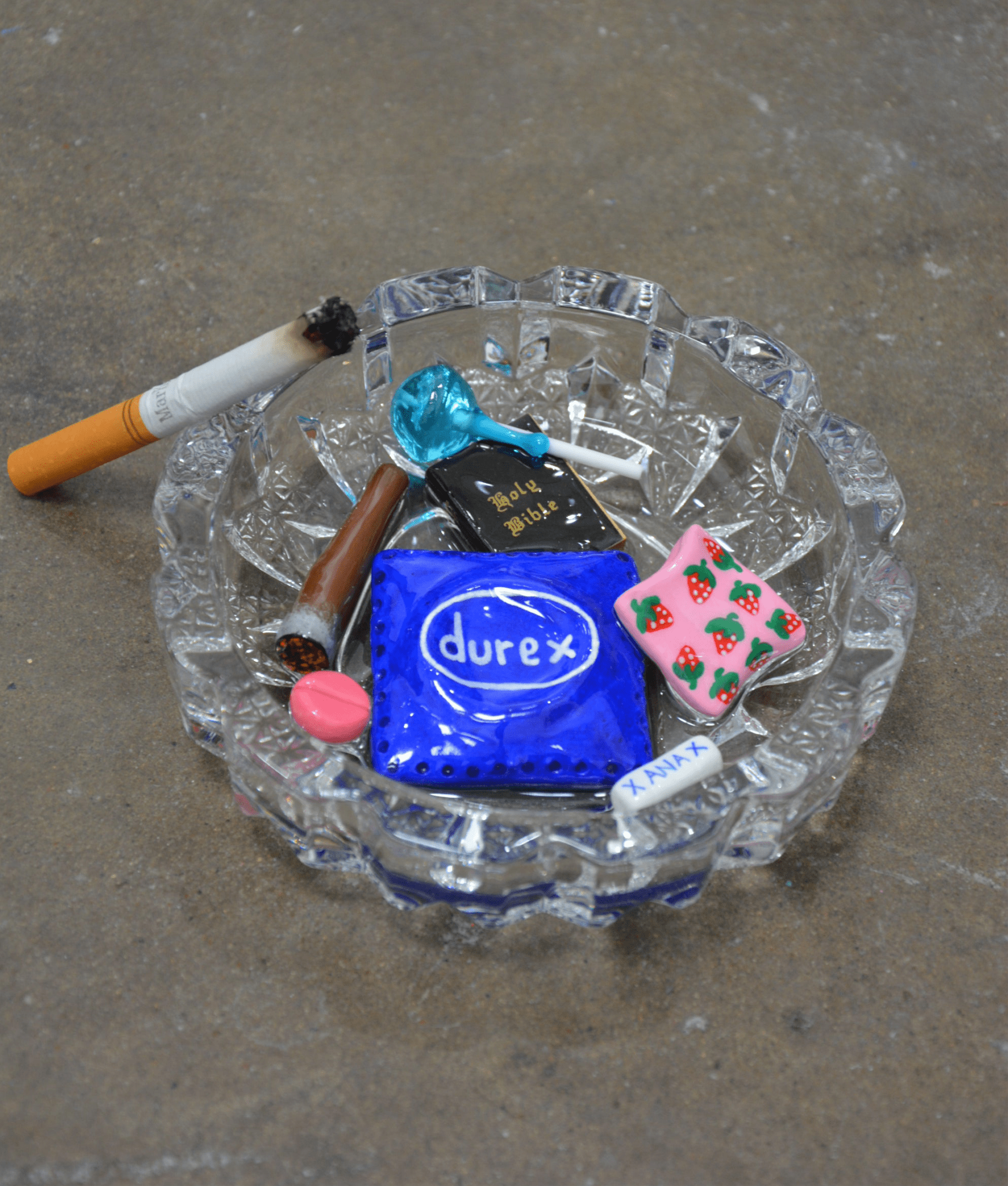 mini FORGIVE ME FATHER, FOR I HAVE SINNED ASHTRAY - House of Savage
