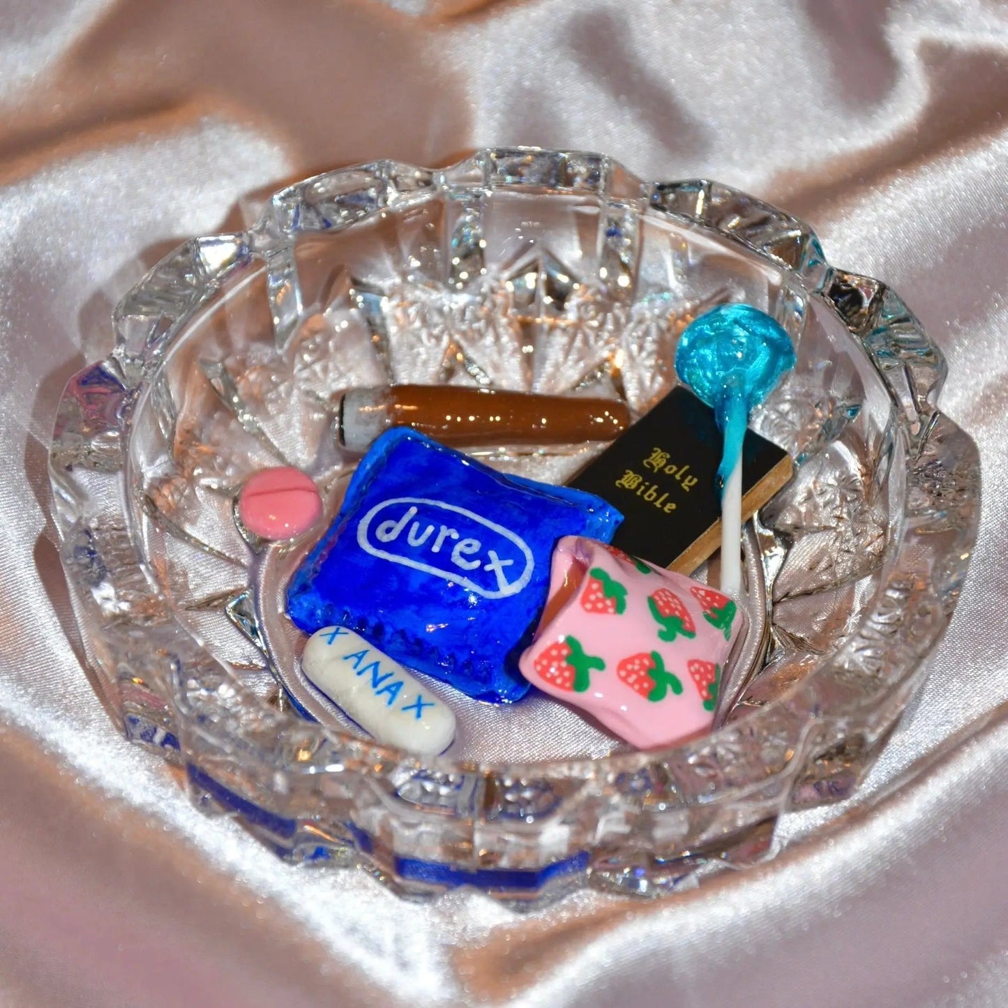 mini FORGIVE ME FATHER, FOR I HAVE SINNED ASHTRAY - House of Savage