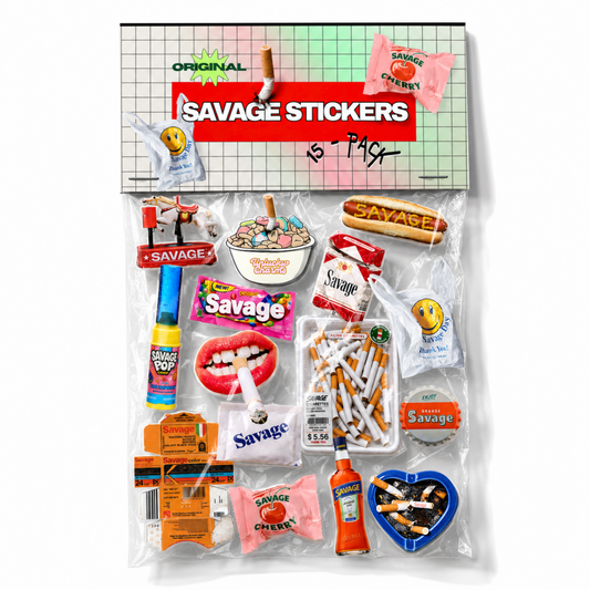 ORIGINAL SAVAGE STICKER PACK - House of Savage