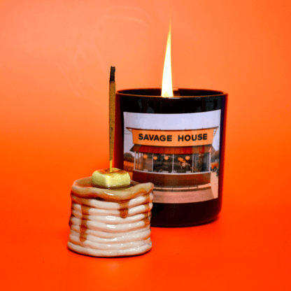 PANCAKE STACK INCENSE HOLDER - House of Savage