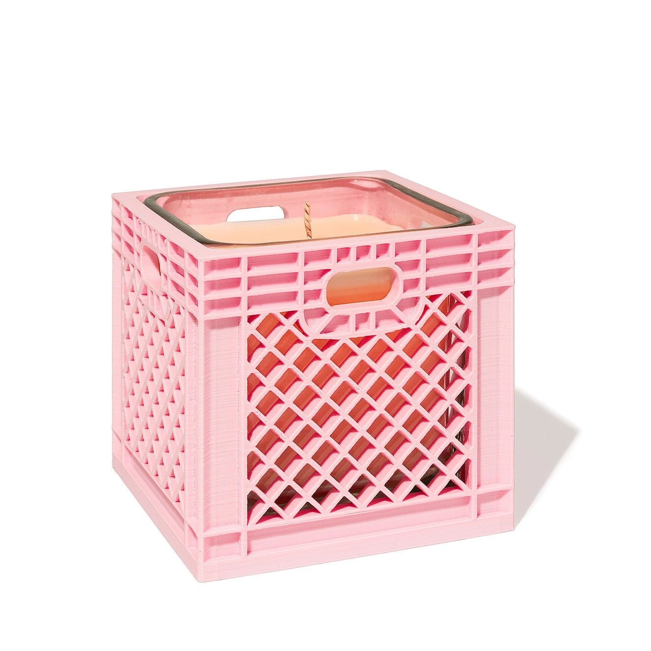 PINK MILK CRATE CANDLE - House of Savage