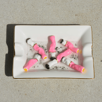 PINK PUFFS ASHTRAY - House of Savage
