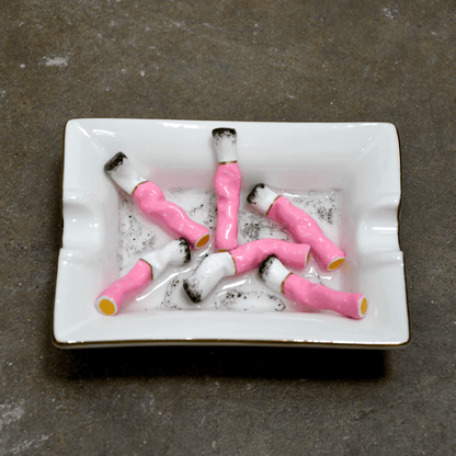 PINK PUFFS ASHTRAY - House of Savage