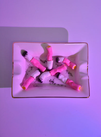 PINK PUFFS ASHTRAY - House of Savage