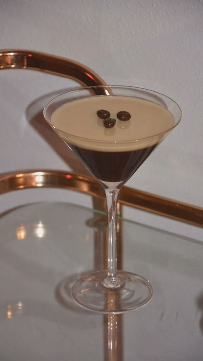 FAUX ESPRESSO MARTINI DECOR