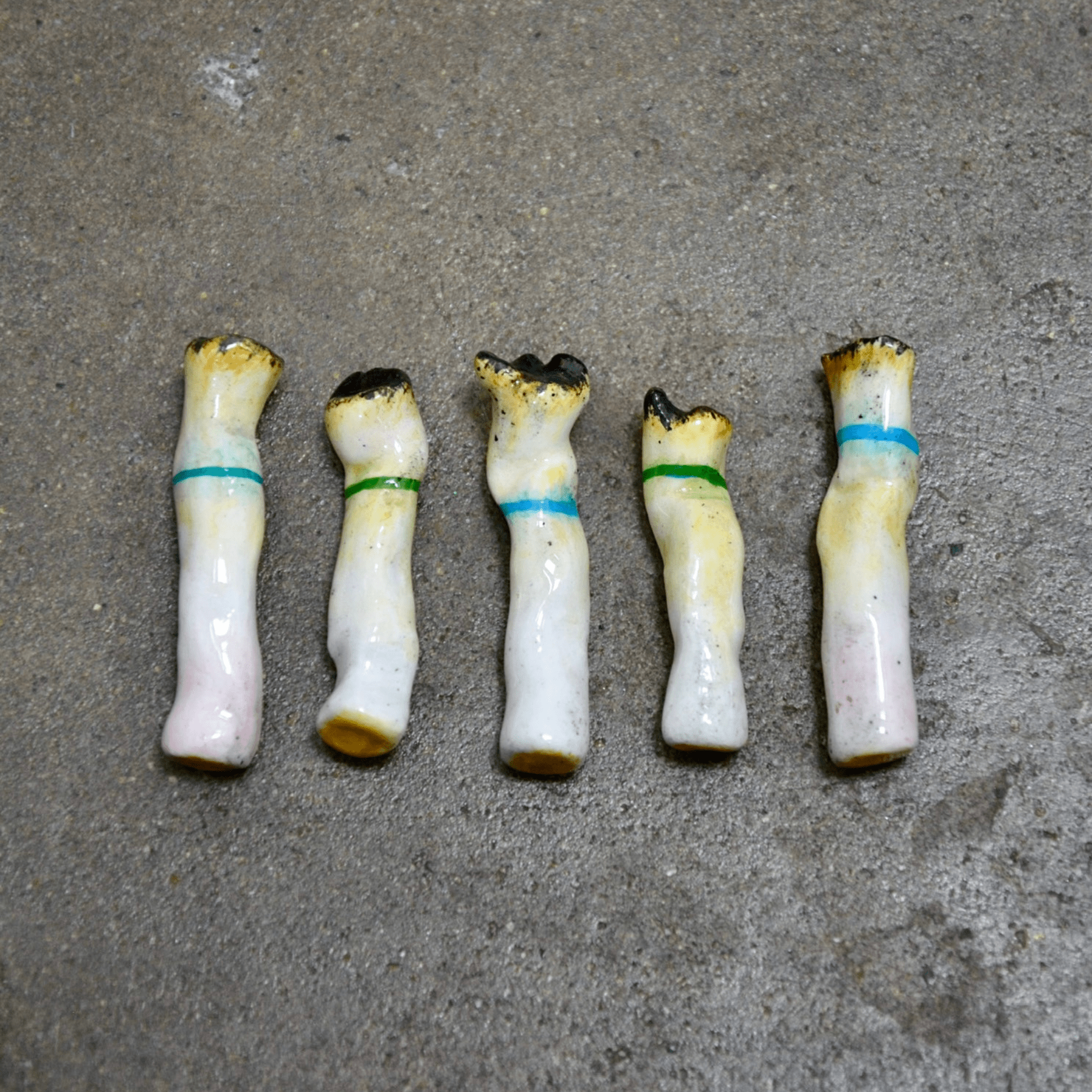 RAINY DAY BUTTS - SET OF FIVE - House of Savage