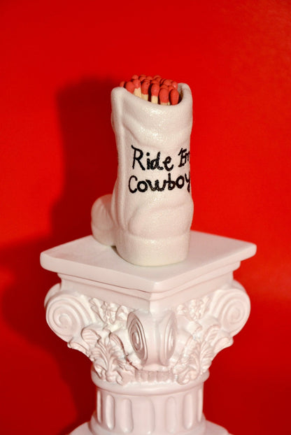 RIDE ‘EM COWBOY MATCHSTICK HOLDER - House of Savage