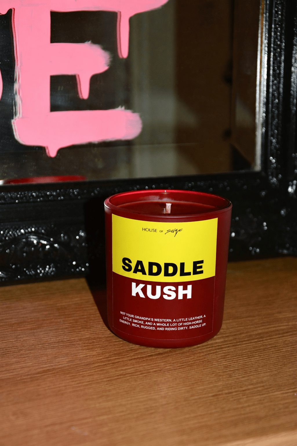 SADDLE KUSH CANDLE - House of Savage