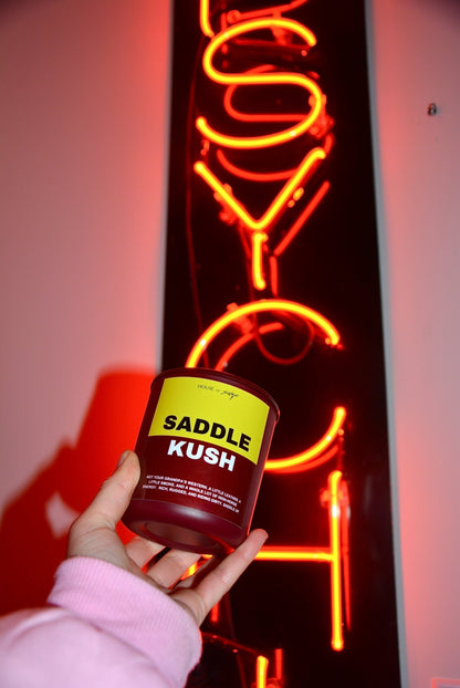 SADDLE KUSH CANDLE - House of Savage