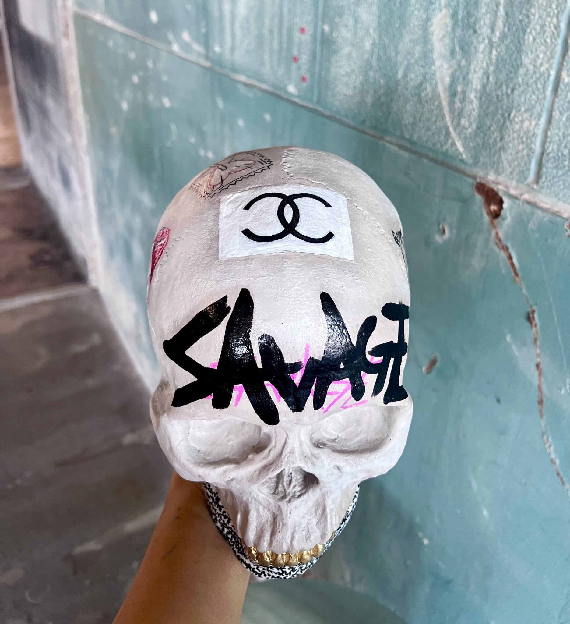 SAVAGE ART SKULL - House of Savage