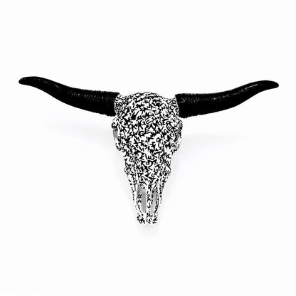 SAVAGE GRAFFITI BULL SKULL - House of Savage
