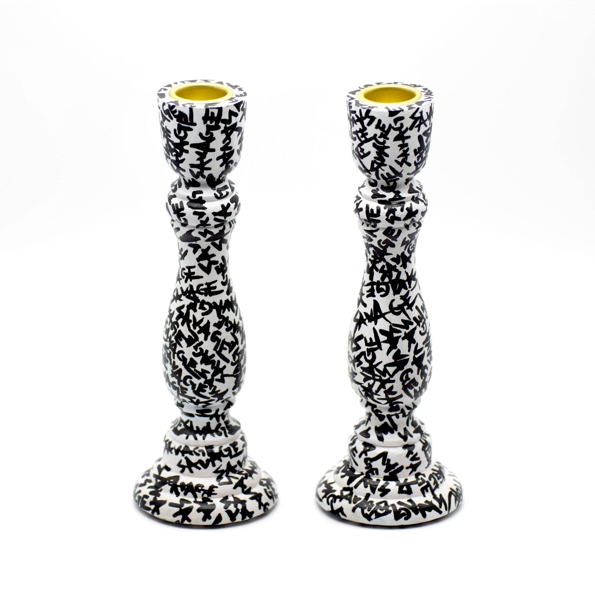 SAVAGE GRAFFITI CANDLESTICK HOLDER - House of Savage