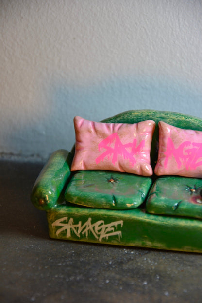 SAVAGE GRAFFITI COUCH - ONE OF ONE - House of Savage