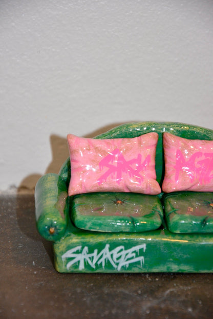 SAVAGE GRAFFITI COUCH - ONE OF ONE - House of Savage